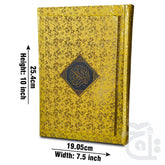 Title Image Kanzul Iman Holy Quran Translated Golden 11KG