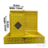 Title Image Golden Jahez Box With Holy Quran Kanzulaiman 279GJ