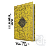 Title Image Scented Quran  Holy Koran 16 Line Arabic With Fragrance (Special Edition) Gold Edge With Golden Hardback Wedding Gift  55KGM