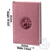 Title Image Holy Quran Translated Glitter Pink 81KGLT-Pink