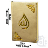 Title Image Holy Quran Velvet Gold Translated Kanzul Iman(7 color) 11-7KV-Gold
