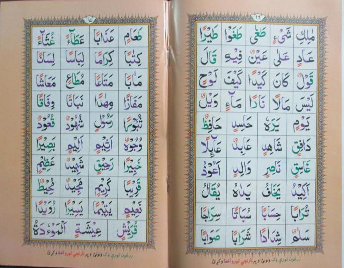 854-2 Noorani Qaida Tajweedi( Pashto)