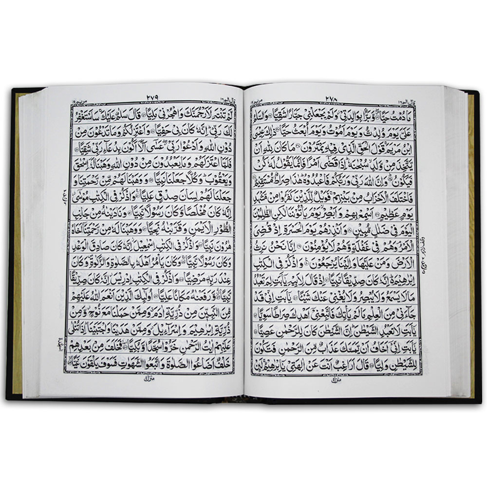 75K Holy Quran 16 Line Single Color