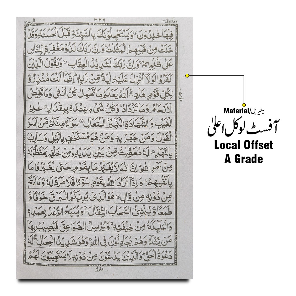 55-7 Holy Quran(16 Line Hafizi)