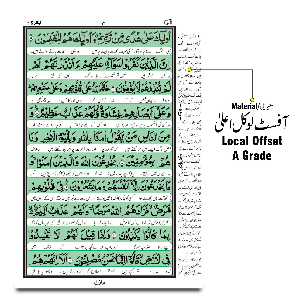 90A The Quran - Urdu Translated Version Arabic And Urdu language With Tafseer