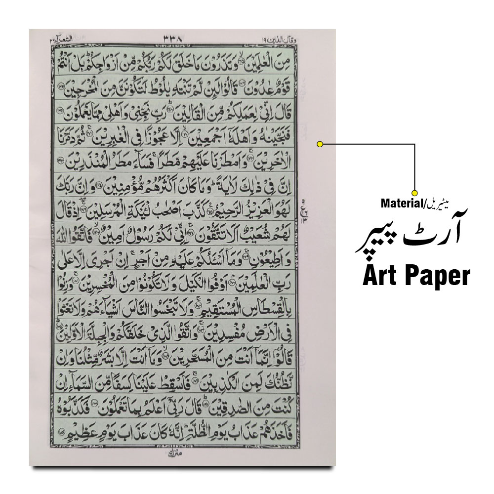76 Holy Quran(16 Line Hafizi)