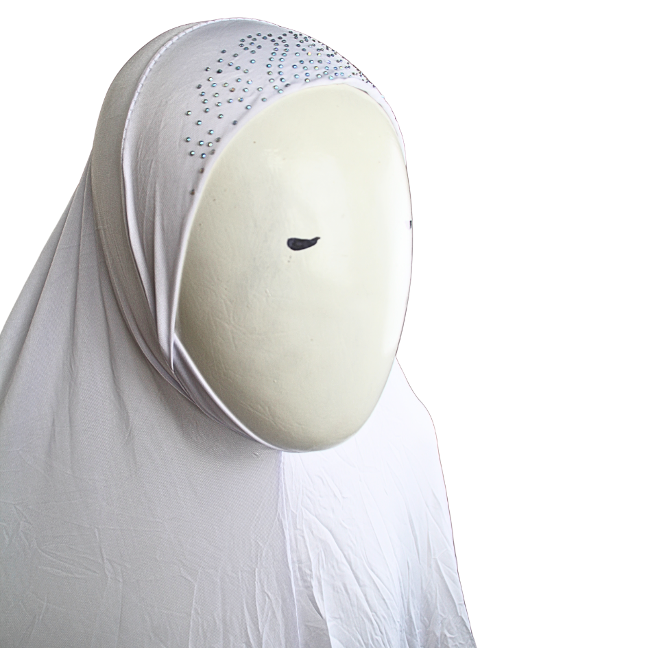 SCF-W1L Scarf Large Size(White)