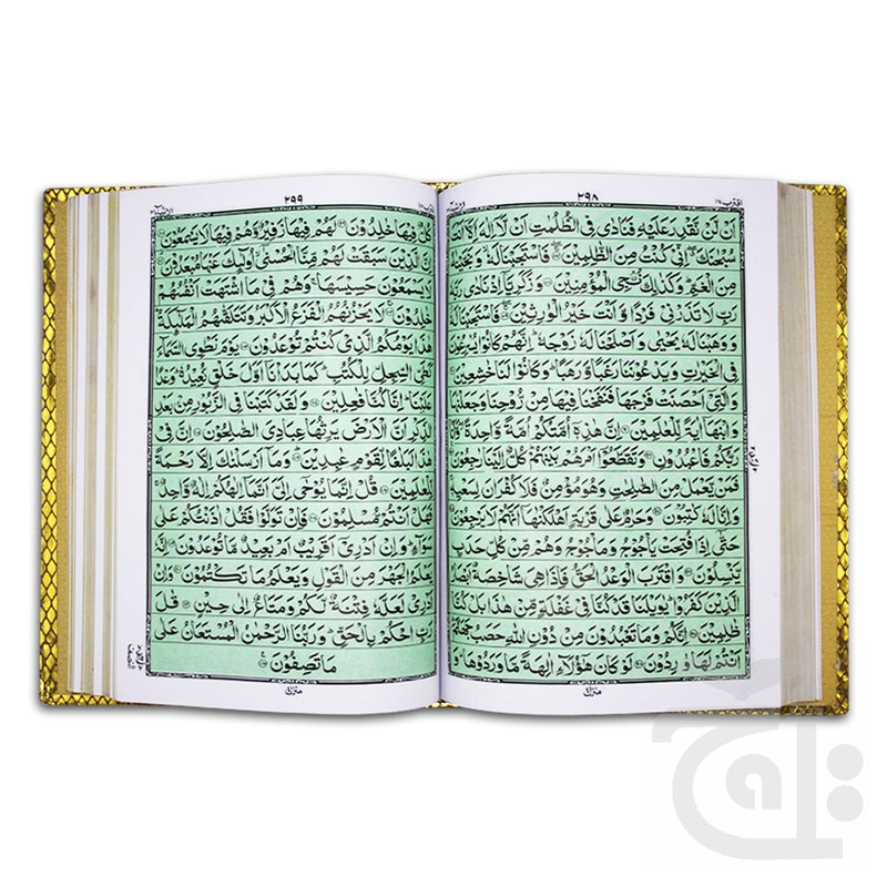 Inner Image Holy Quran Golden Jild 55G