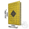 Title Image Holy Quran 16 Line Golden 76G
