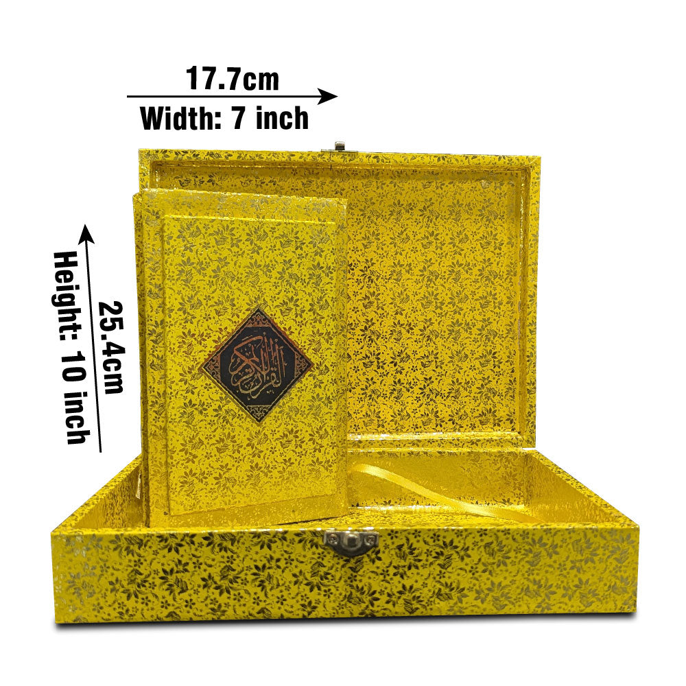 55JG Holy Quran(Golden Jahaiz Box)