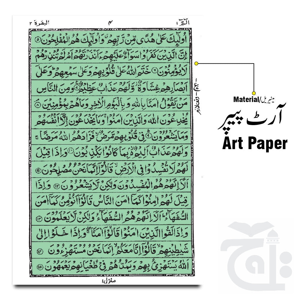 Inner Image Holy Quran(15 Line Hafizi) 126K