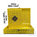 Title Image Golden Quran  Arabic / Urdu Translation Beautiful Quran Case With Built-in Rehal Stand Wedding Gift Muslims 81GJ