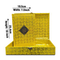 81GJ Golden Quran : Arabic / Urdu Translation Beautiful Quran Case With Built-in Rehal Stand Wedding Gift Muslims