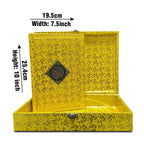 81GJ Golden Quran : Arabic / Urdu Translation Beautiful Quran Case With Built-in Rehal Stand Wedding Gift Muslims