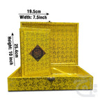 Title Image Kanzul Iman  Al Quran Al Kareem Arabic Text With Urdu Translation Gold Edge - Golden Box Jahaiz Wedding Gifts 11GJ
