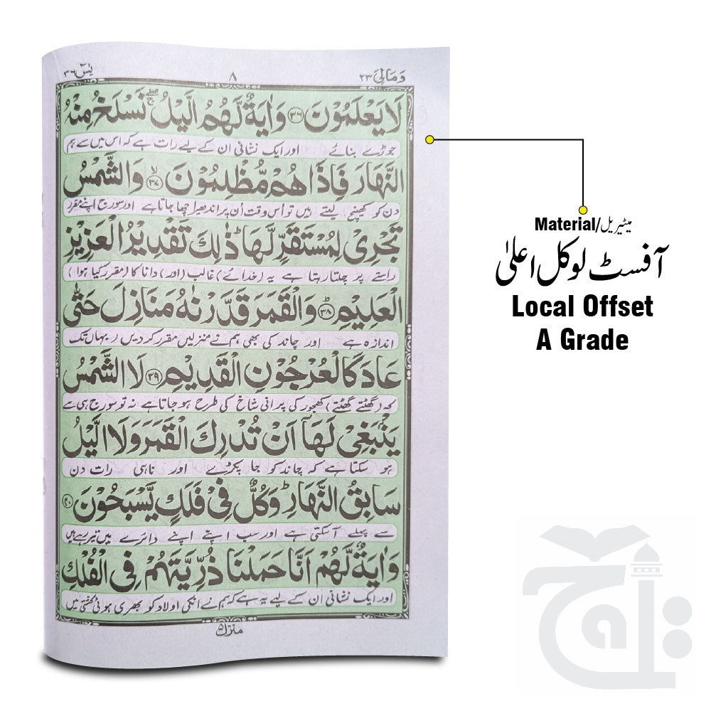 Inner Image Surah Yaseen Translated 16 Pages 87