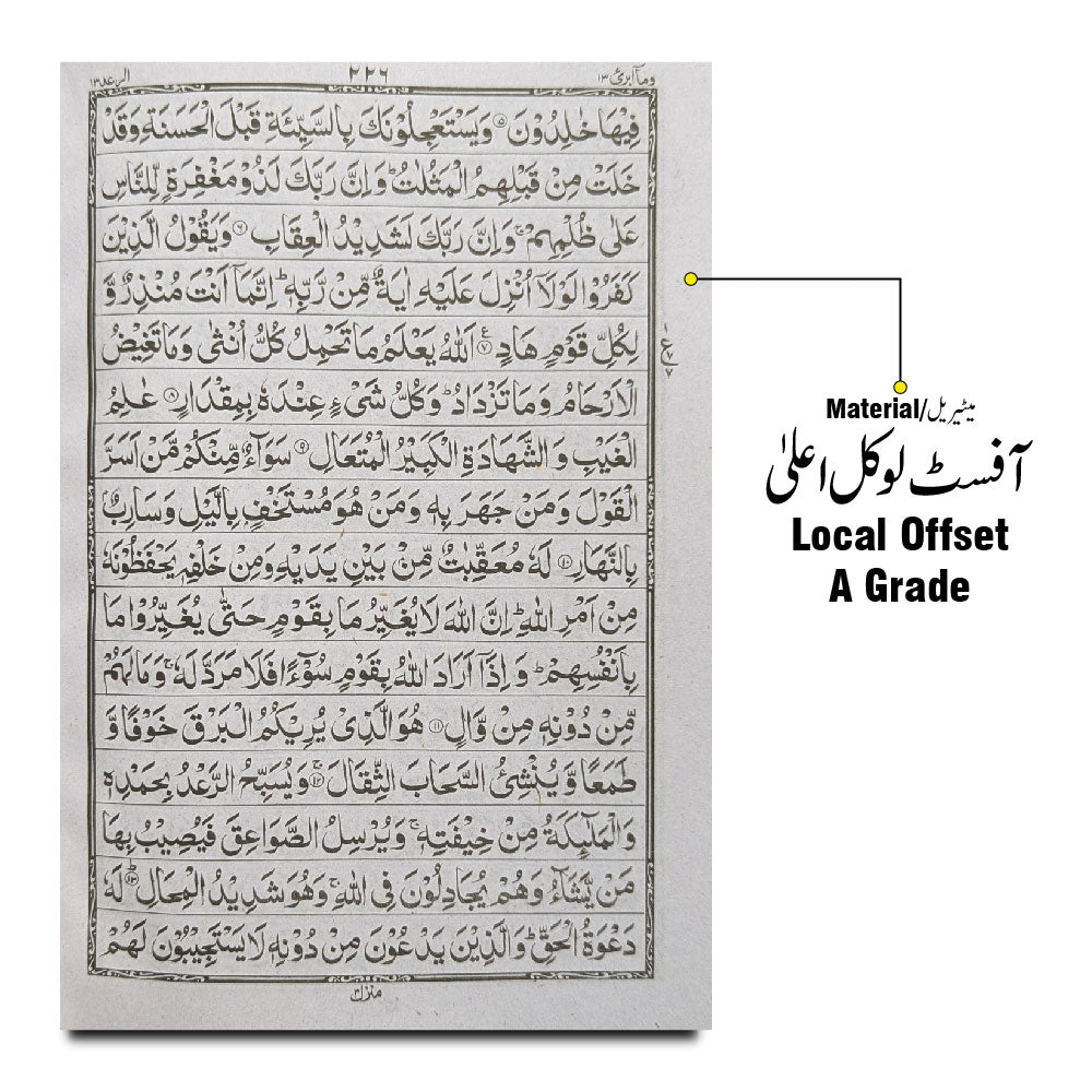 55-2L Holy Quran 16 Line Hafizi