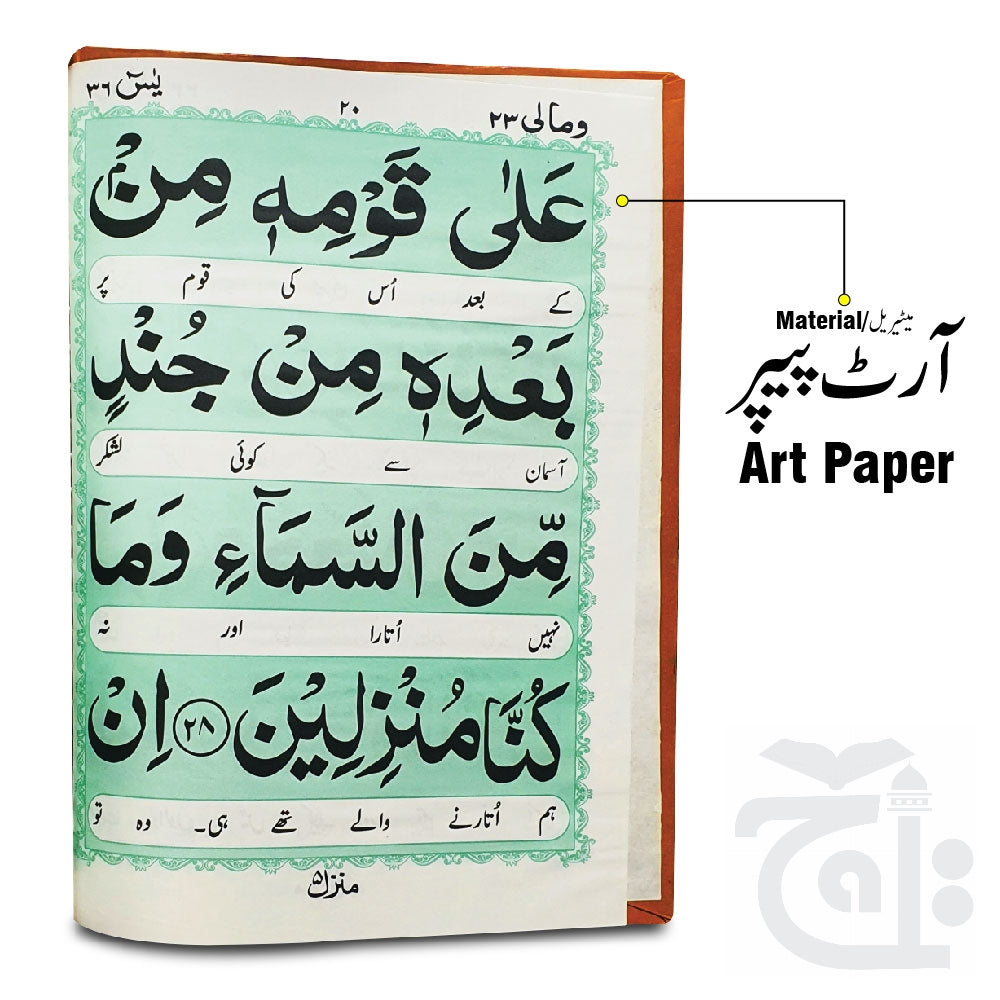 Inner Image Surah Yaseen Translated 64 Pages 282KA