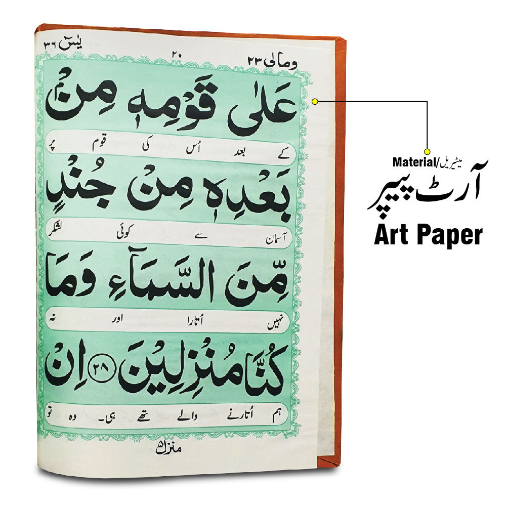 282KA Surah Yaseen Translated 64 Pages