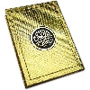 55KGM Scented Quran : Holy Koran 16 Line Arabic With Fragrance (Special Edition) Gold Edge With Golden Hardback Wedding Gift