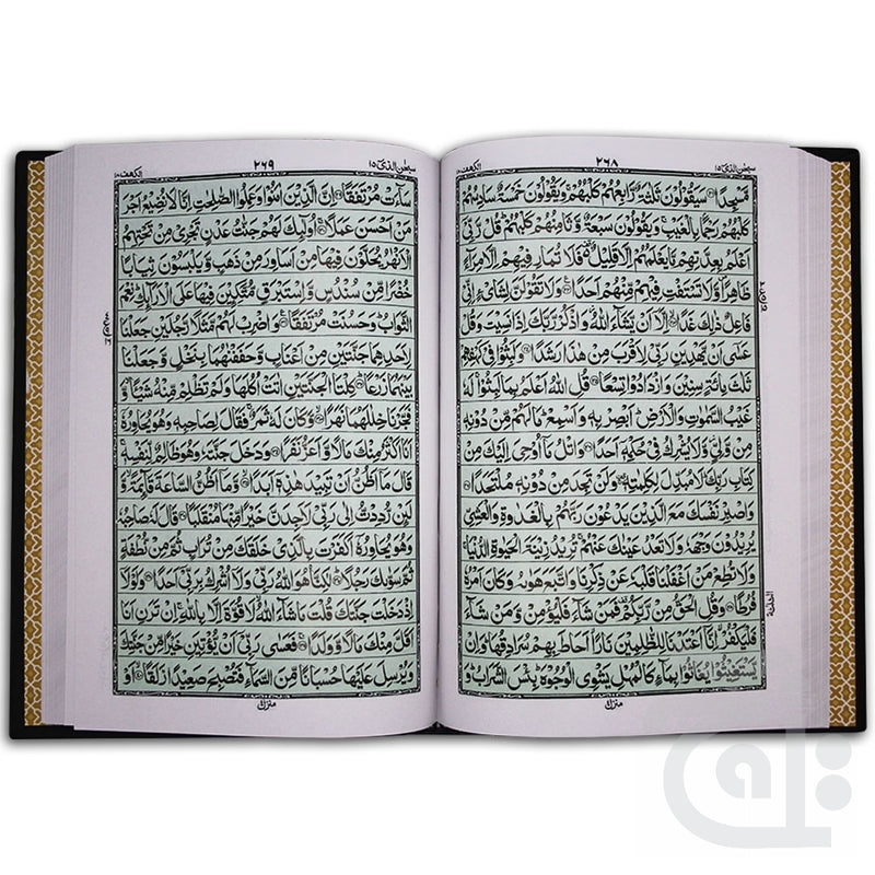 Inner Image Holy Quran 16 Line Hafizi art paper 55K