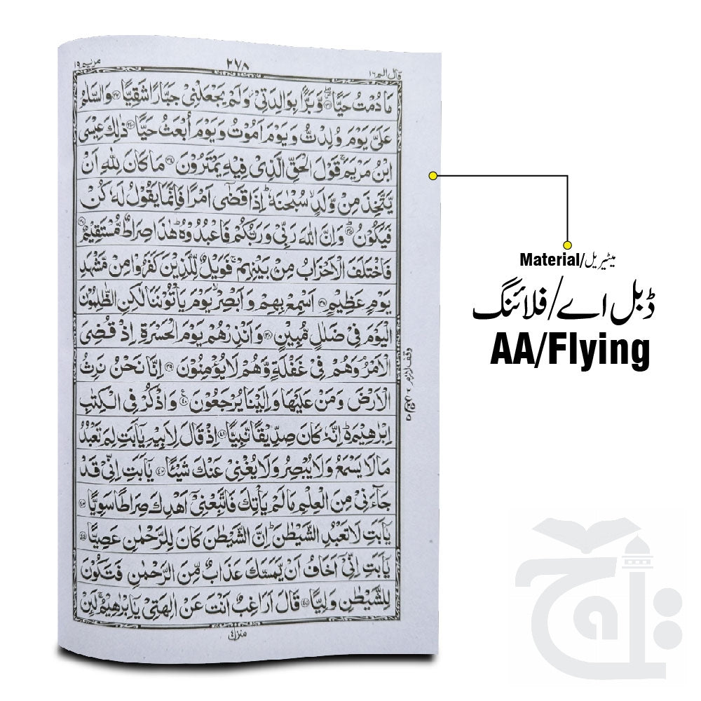 Inner Image Holy Quran(Hafizi 16Line) 24