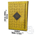 Title Image Holy Quran Translated Tajweedi Golden 865-4g