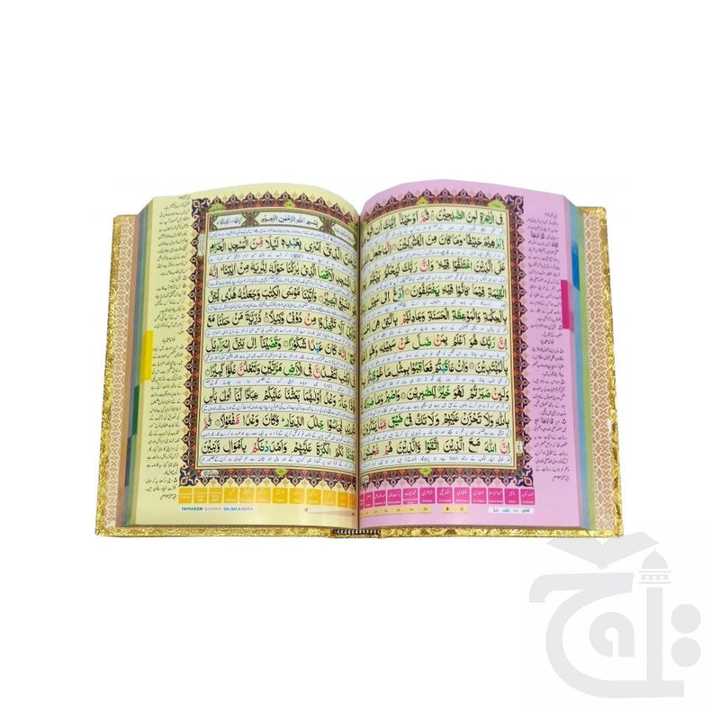 Inner Image The Quran - Urdu Translated Version Arabic And Urdu language With Tafseer 881-4G