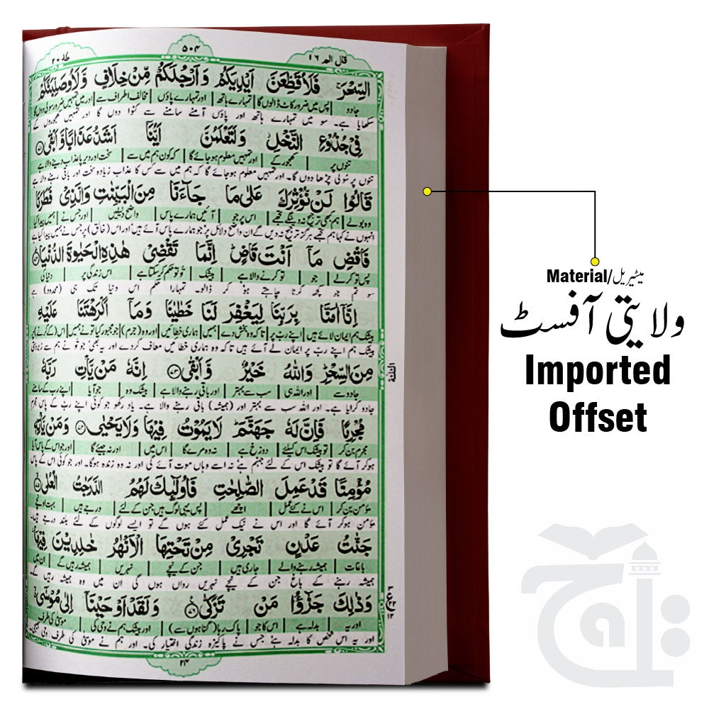 Inner Image Taleem Ul Quran(Translation Urdu)2Clr 160B