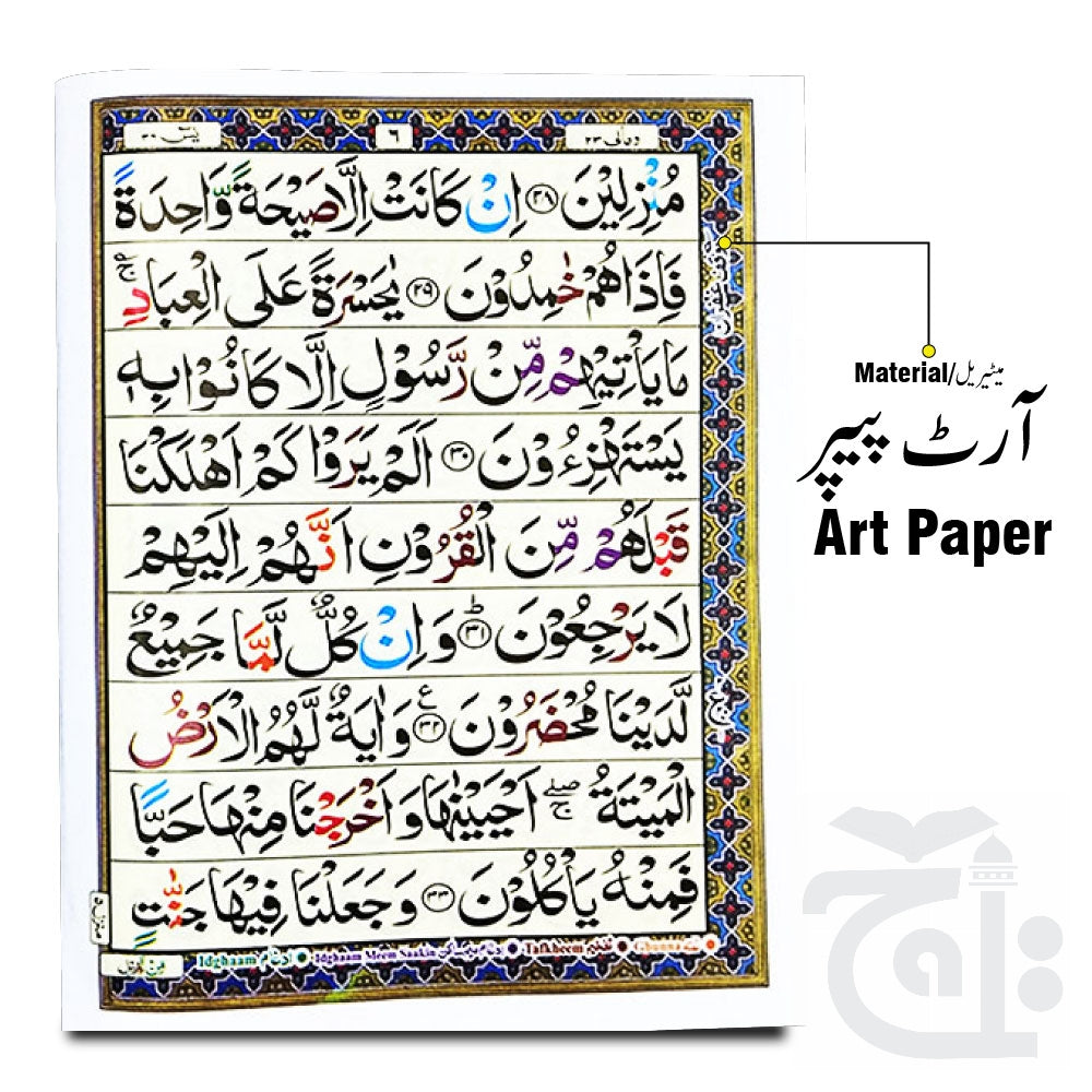 Inner Image Soora Yaseen Tajweedi(Perfeum) 886-7M