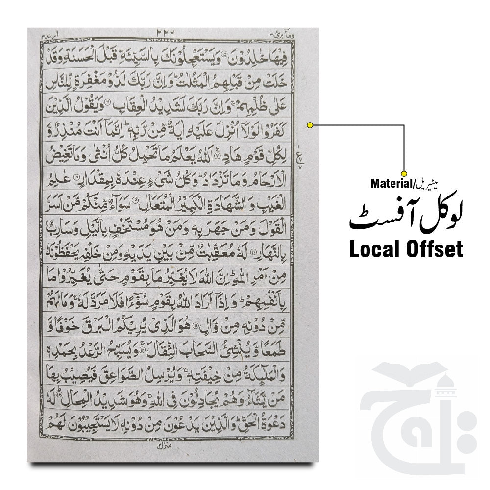 Inner Image HOLY QURAN 16 LINE 75AZ