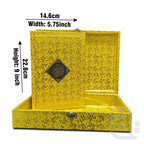 Title Image GOLDEN JAHEZ BOX WITH HOLY QURAN TAJWEEDI 16 LINE 876GJ
