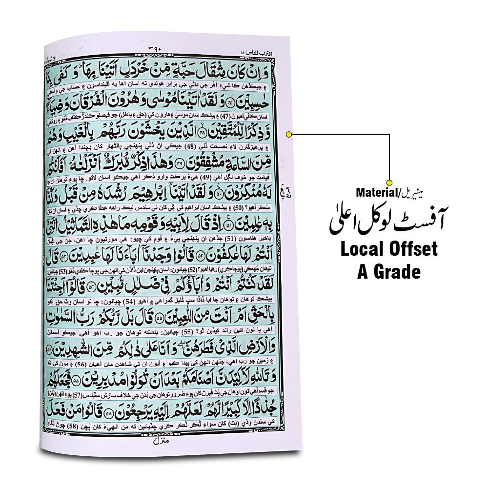 458L Holy Quran(Translation Sindhi)