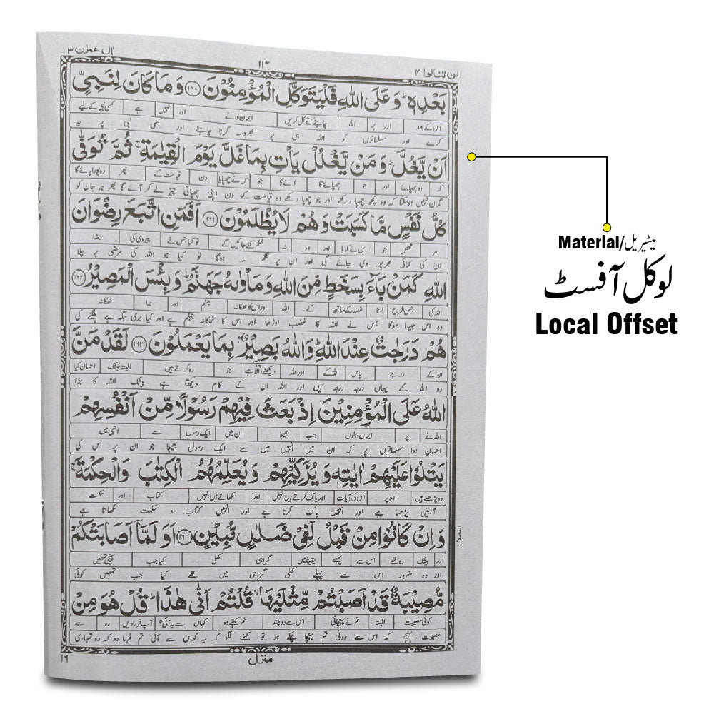 12-4C Kanzul Iman Para 4 Word By Word Translation