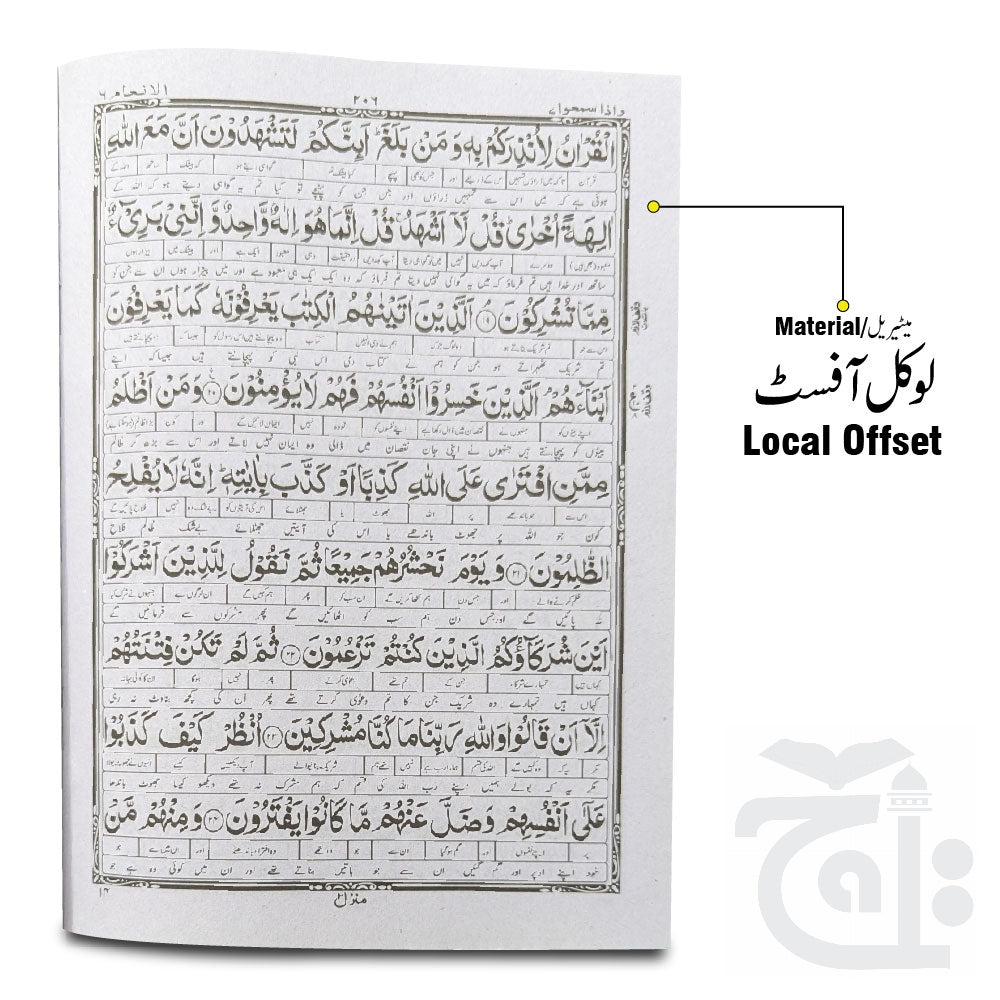 Inner Image Kanzul Iman Para 7 Word By Word Translation 12-7C