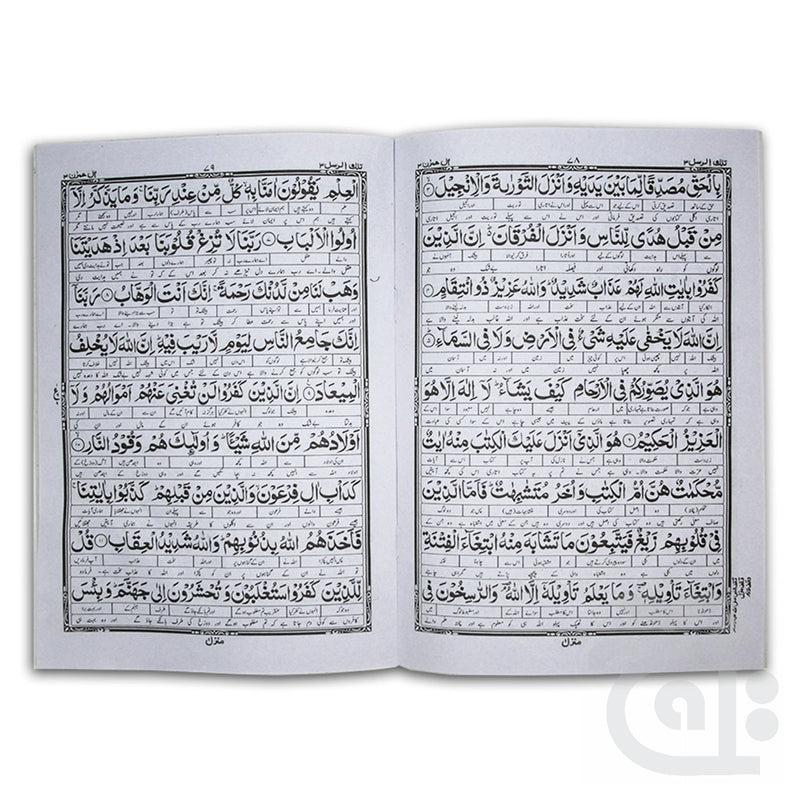 Inner Image Kanzul Iman Para 10 Word By Word Translation 12-10C