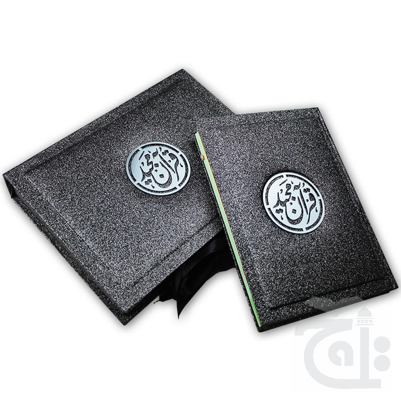 Title Image Holy Quran Tajweed 16 Line Blackrose binding 855-4GLTB-Black