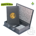 Title Image Holy Quran 13 line with Blackrose Box  23QGLTB-Black