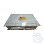 Inner Image Holy Quran 13 line with SilverRose Box 23Q-silverrose 23QGLTB-Silver