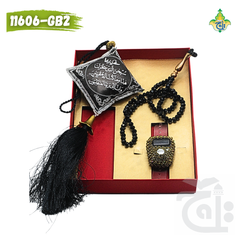 Inner Image Counter Tasbih and Hanger With GiftBox 11606-GB2