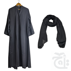 Inner Image Abaya for Girls Black (Size 50) Esra Esra-50black