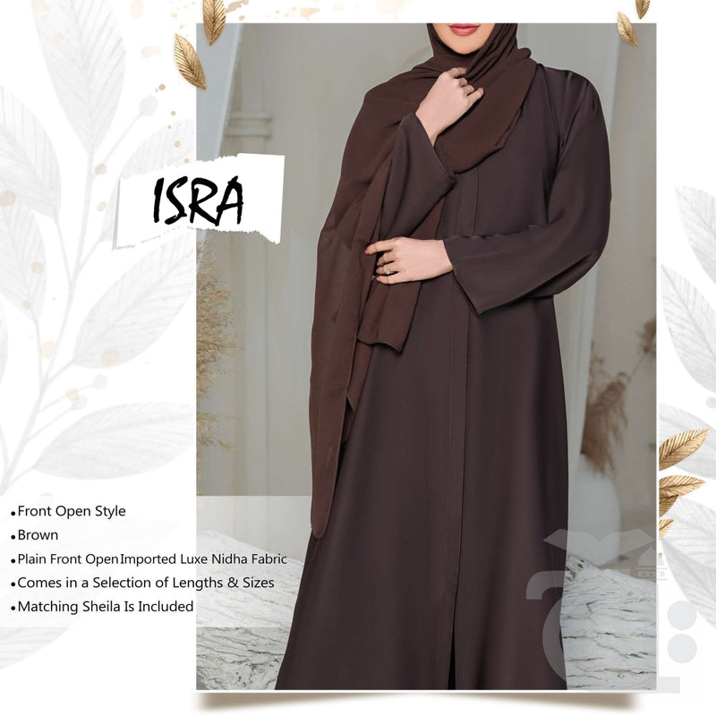 Title Image Abaya for Girls Black (Size 52) Esra Esra-52black