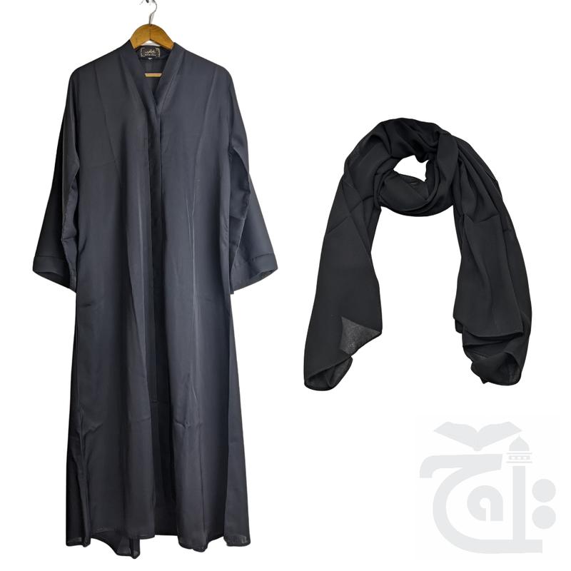 Title Image Abaya for Girls Black (Size 56) Esra Esra-56black