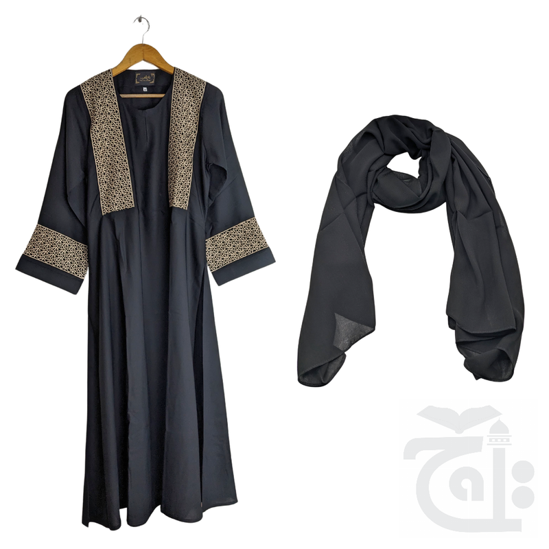 Inner Image Abaya for Girls Black (Size 50) Meryem Meryem-50black