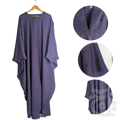 Title Image Abaya for Girls Purple Color (Size 54) Esra Esra-54Purple