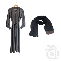 Inner Image Abaya for Girls Brown Color (Size 50) Zimal Zimal-50Brown