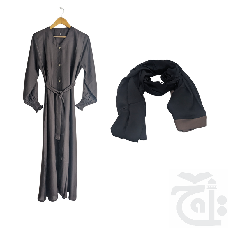 Inner Image Abaya for Girls Brown Color (Size 58) Zimal Zimal-58Brown