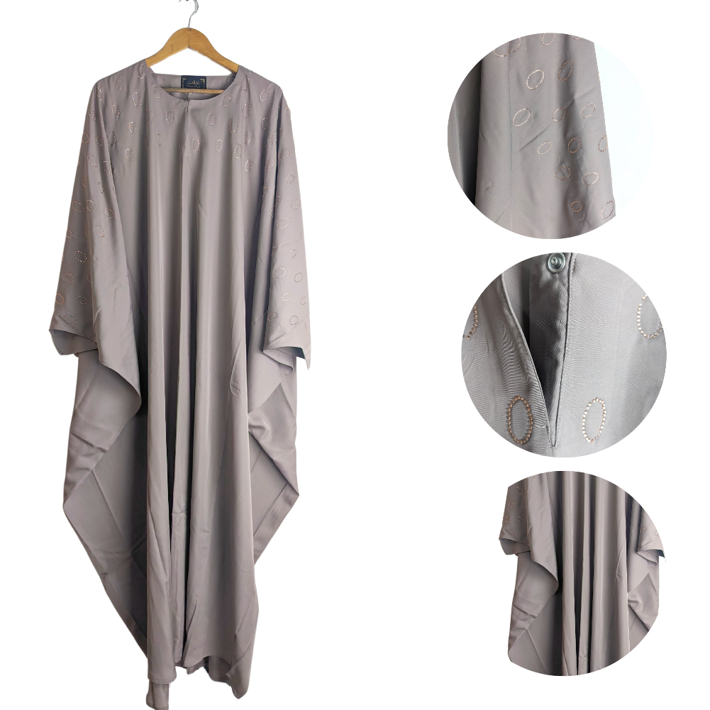 Inaya-50Beige Abaya for Girls Beige Color