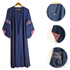 Title Image Abaya for Girls N-Blue Color (Size 52) Haleema Haleema-52 N-Blue