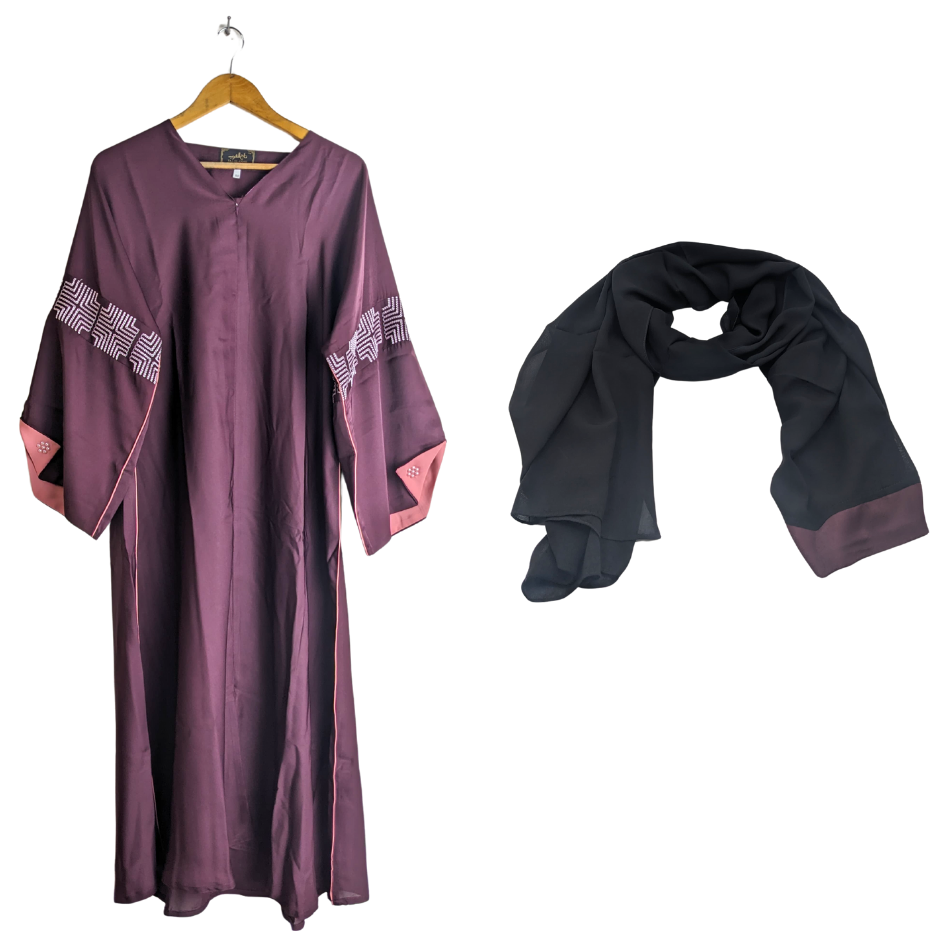 Haleema-52Maroon